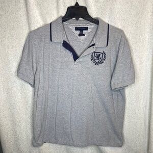 Men's Gray Short Sleeve Shirt